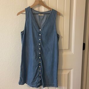 Madewell Light Blue Denim Dress